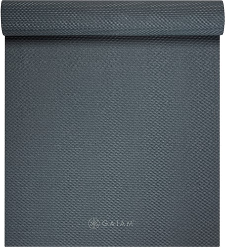 Gaiam Yoga Mat - Folkstone Grey - 4 mm-2