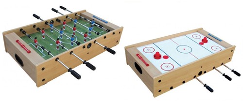 Garlando F-Mini 2-in-1 Tafelvoetbal en Airhockey - Tweedekans