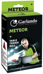 Garlando Meteor Tafeltennis Ballen - 1 Star - 6 Stuks