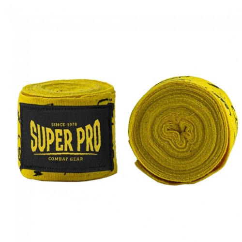 Super Pro Combat Gear Semi-Elastische Bandages - Pang/Paw Geel - 300 cm