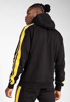 Gorilla Wear Banks Oversized Hoodie - Zwart/Geel-2