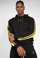 Gorilla Wear Banks Oversized Hoodie - Zwart/Geel