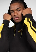 Gorilla Wear Banks Oversized Hoodie - Zwart/Geel