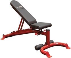 Body-Solid Flat Incline/Decline Trainingsbank - Rood