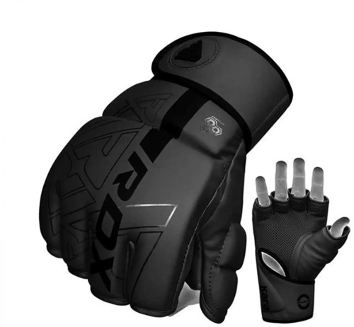 RDX Sports F6 Kara MMA Grappling Gloves - Zwart - M-2