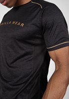 Gorilla Wear Fremont T-shirt - Zwart / Goud