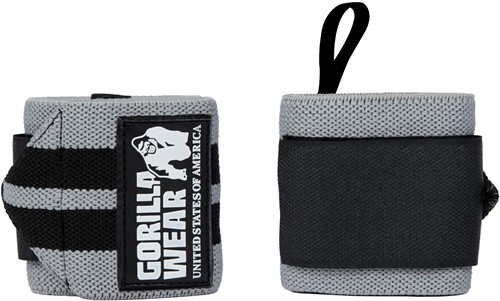 Gorilla Wear Wrist Wraps Pro - Grijs/Zwart