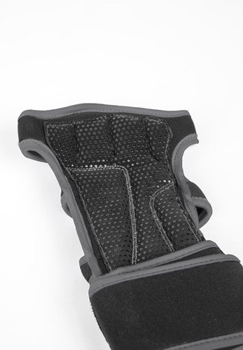 Gorilla Wear Yuma Krachtsport Handschoenen - Zwart/Grijs-3