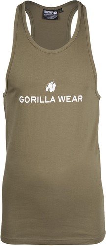 GORILLA WEAR - ADAMS STRETCH TANK TOP - WHITE - FÉRFI TRIKÓ - FEHÉR - | Minden ami az edzéshez kell - 2012 óta