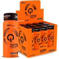 QNT Guarana Kick 2000 mg - Bitter Coffee - 12 x 80 ml