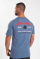 Gorilla Wear Warren T-shirt - Coronet Blauw - L