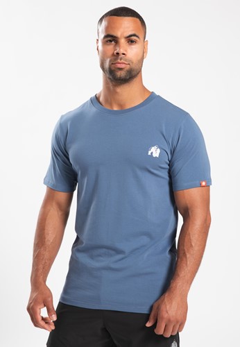 Gorilla Wear Warren T-shirt - Coronet Blauw-2