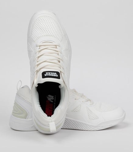 Gorilla Wear Gym Hybrids Sportschoenen - Wit/Wit-2