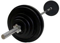 VirtuFit Rubberen Halterset 200 kg