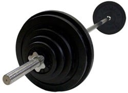 VirtuFit Halterset Gietijzer 200 kg