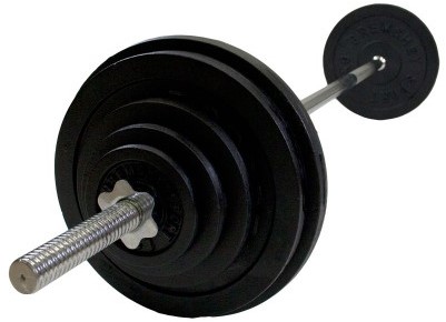 VirtuFit Rubberen Halterset 200 kg