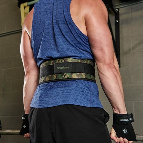 Harbinger Foam Core Lifting Belt - 4,5 inch - Woodland Camo-2