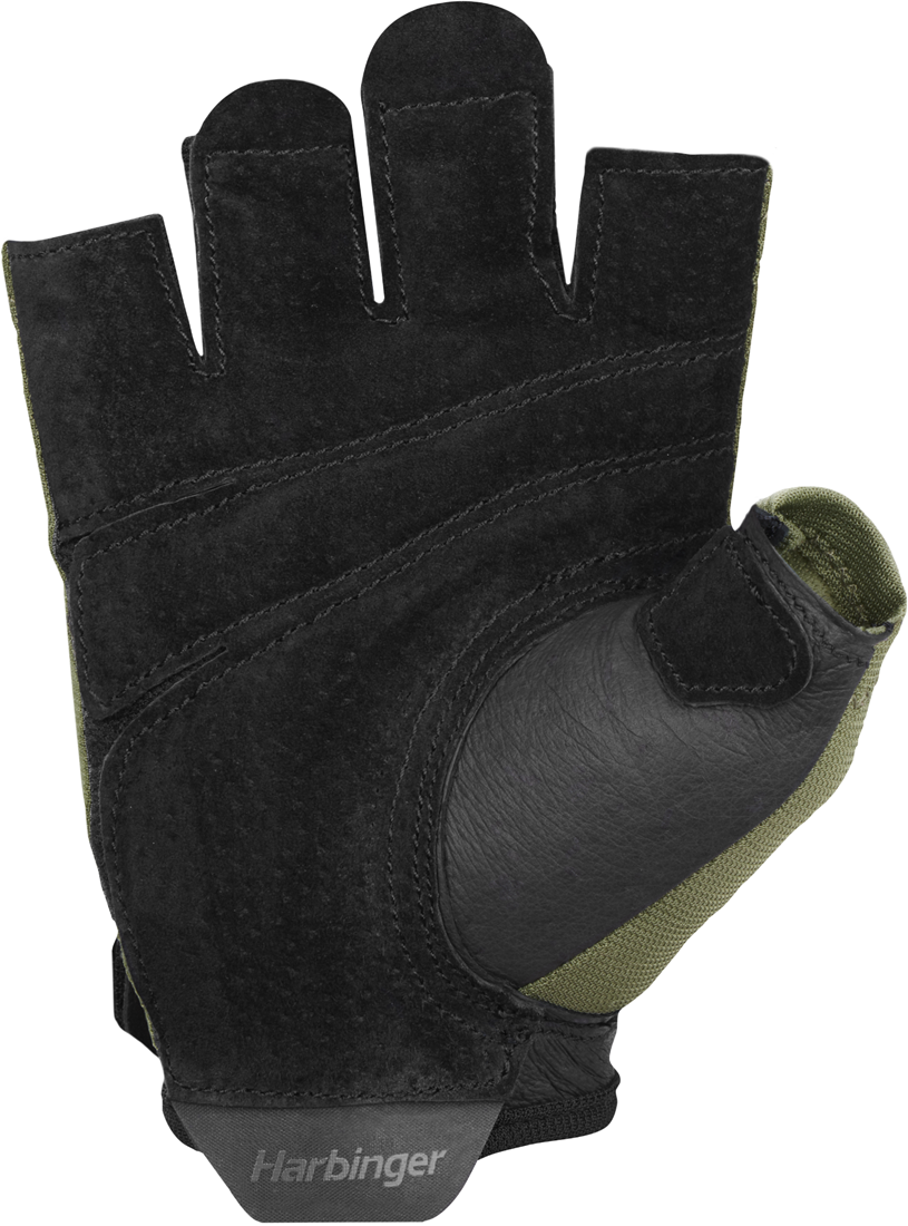 Guanti Power Harbinger Unisex Con Palmo In Vera Pelle | Guanti Da Palestra Entry-level Per Sollevamento Pesi E Fitness