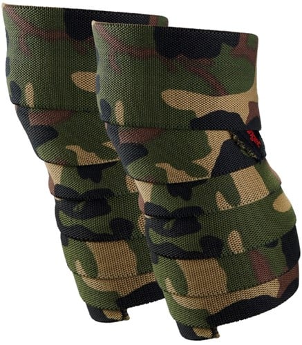 Harbinger Red Line Knee Wraps - Camouflage