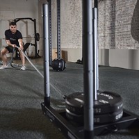 HYROX Power Rope met power sled