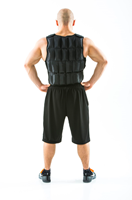 Gymstick Verstelbaar Gewichtsvest - 1 - 20 kg - Met Online Trainingsvideo's-3