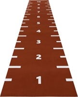 Sprinttrack Numbered - Red Clay