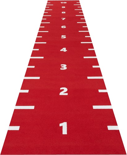 Sprinttrack Numbered - signal red