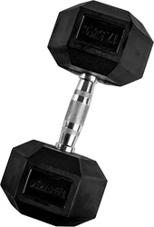 Fitwinkel.nl VirtuFit Hexa Dumbbell Pro - 17.5 kg - Per Stuk aanbieding
