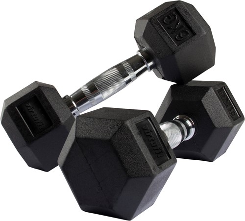 VirtuFit Hexa Dumbbell Pro - 6 kg - Per Stuk-2