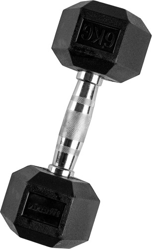 VirtuFit Hexa Dumbbell Pro - 6 kg - Per Stuk