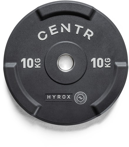 Centr x HYROX Interlocking Bumper Plate - 10 kg-2