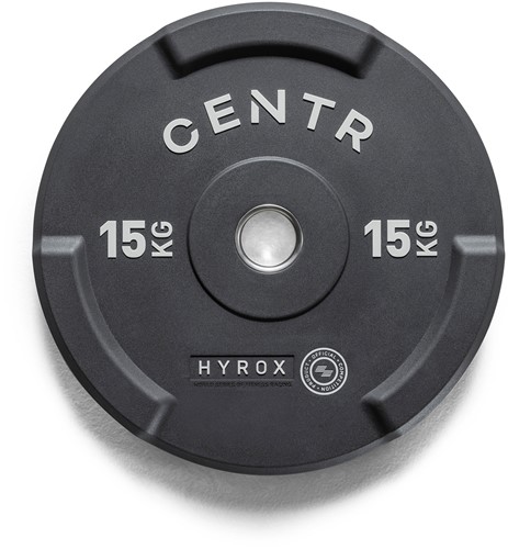 Centr x HYROX Interlocking Bumper Plate - 15 kg-2