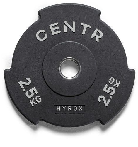 Centr x HYROX Interlocking Bumper Plate - 2,5 kg-2