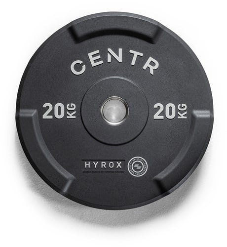 Centr x HYROX Interlocking Bumper Plate - 20 kg-2