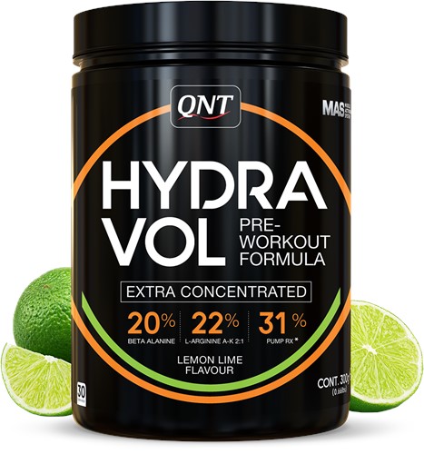 QNT Hydravol Pre-Workout - 300 gr - Lemon Lime