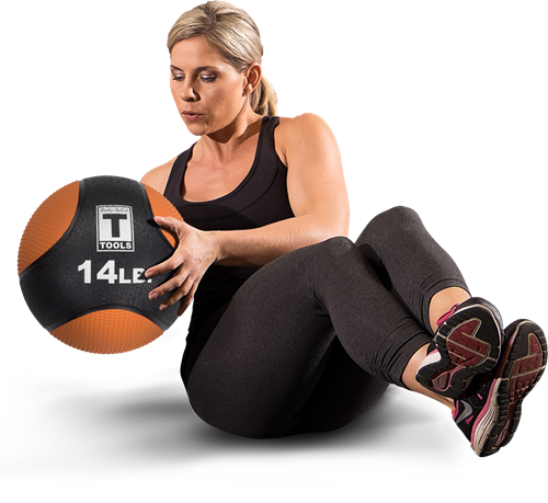 Body-Solid Medicine Ball - Medicijnbal - Blauw - 4,5 kg-3