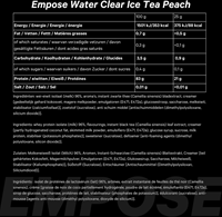 Empose Nutrition Water Clear Isolate - Proteine Ranja - Eiwit Poeder - 600 gr - Ice Tea Peach-2