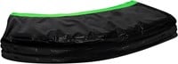 VirtuFit Trampoline Beschermrand - Zwart / Groen - 305 cm - 15 mm dik