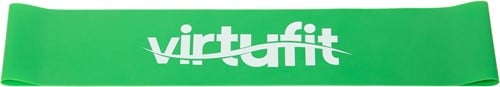 VirtuFit Mini Band - Weerstandsband - Fitness Elastiek - Medium - Groen