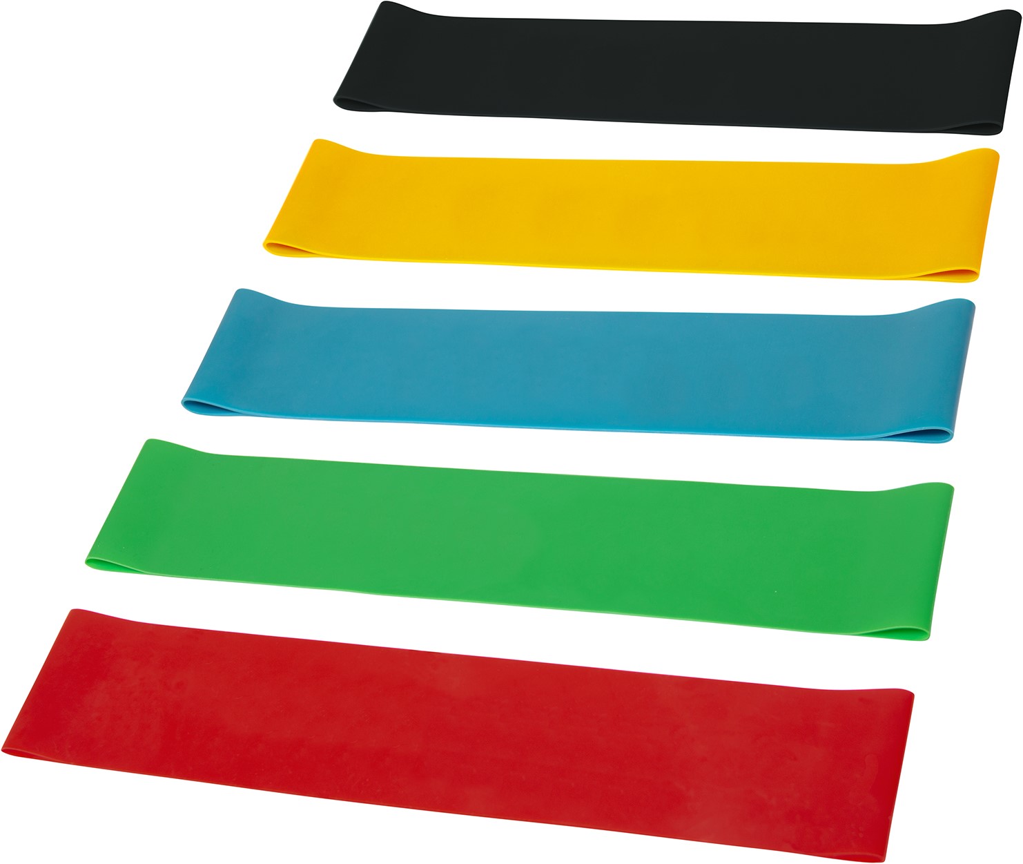 VirtuFit Mini Bands Set - Weerstandsbanden - Fitness Elastieken - 5 stuks
