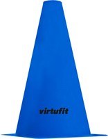 VirtuFit Pionnen Set - 23 cm - 12 Stuks - Blauw - Tweedekans-2