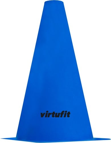 VirtuFit Pionnen Set - 23 cm - 12 Stuks - Blauw - Tweedekans-2
