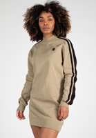 Gorilla Wear Isabella Sweatshirt Jurk - Beige - XS