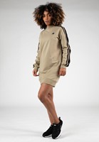 Gorilla Wear Isabella Sweatshirt Jurk - Beige-3