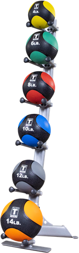 Body-Solid 6-Medicine Ball Rack