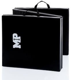 Muscle Power Tri-Fold Mat - Opvouwbare Yogamat - Zwart