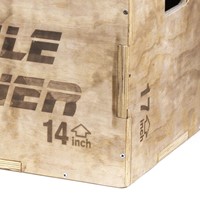 Muscle Power Houten Plyo Box Klein-3