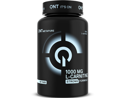 QNT Maxi L-Carnitine - 1000 mg - 90 Tabletten