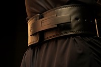 Reeva Lifting Belt van Carbon Leer - RVS Gesp - 13 mm-2
