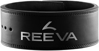 Reeva Lifting Belt van Carbon Leer